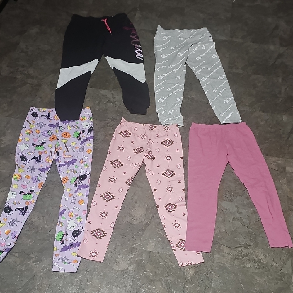 Kids Colorful Leggings Set